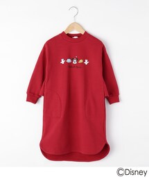 3can4on（サンカンシオン）の「◆【100-140cm】ディズニーコレクション／裏毛ワンピース（ミニーマウス）（ワンピース）」