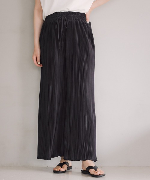 セール】楽シャレプリーツパンツ/929206（その他パンツ）｜GLOBAL WORK