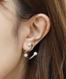 MODE ROBE | パールデザインピアス(ピアス（両耳用）)