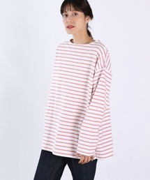 LOWRYS FARM | ＵＳＡボーダーＬＳ　932277(Tシャツ/カットソー)