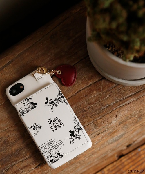 Disney ディズニー の ディズニー ハートコミックiphoneケース 6 8 Se対応 スマホケース カバー Wear