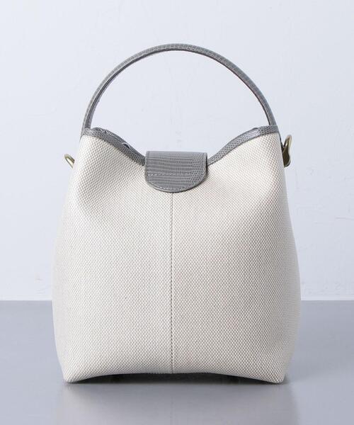 TOFF&LOADSTONE(トフアンドロードストーン)の「<TOFF&LOADSTONE(トフアンドロードストーン)>HIGH-END CVS MOTH バッグ(ハンドバッグ・レディース・ブラック/ダークグレー・FREE)」の5枚目の写真