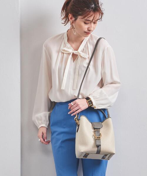 TOFF&LOADSTONE(トフアンドロードストーン)の「<TOFF&LOADSTONE(トフアンドロードストーン)>HIGH-END CVS MOTH バッグ(ハンドバッグ・レディース・ブラック/ダークグレー・FREE)」の18枚目の写真