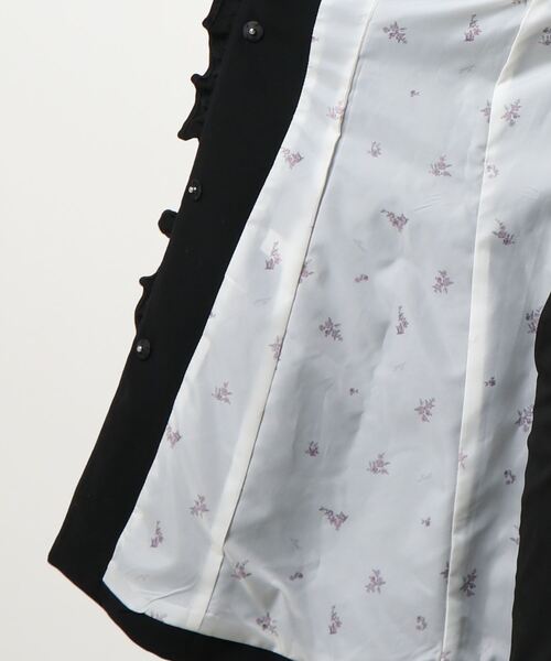 ロディスポット新品 ホワイトシュシュフラットカラーコート ロディスポット新品 ホワイトシュシュフラットカラーコート - メルカリ