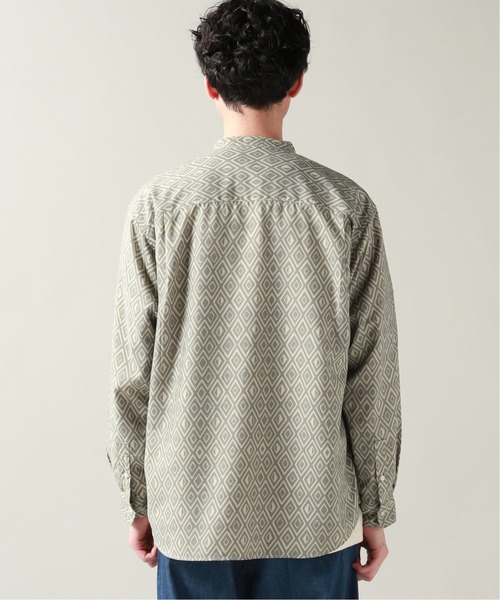 JOURNAL STANDARD(ジャーナルスタンダード)の「【GREIGE PATTERN /グレージュパターン】バンドカラーシャツ(シャツ/ブラウス・メンズ・ナチュラル/ベージュ/ブラックミックス/ベージュ系その他/ブラック系その他/ブラック×ブラック・MEDIUM/LARGE/SMALL)」の22枚目の写真
