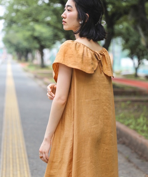 くらい サンプル リネンワンピースの通販 By Kisso Kisso ラクマ ロングワン