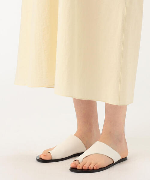 TOMORROWLAND （トゥモローランド）の「タッサーピケ ボザムシャツワンピース（ワンピース・レディース・ネイビー/イエロー/ライトベージュ・36）」の8枚目の写真