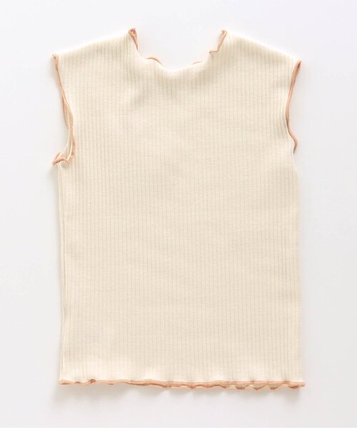 apres les cours（アプレレクール）の「/メロウタンクトップ（タンクトップ・キッズ・アイボリー/ネイビー・80/90/100/110/120/130/140）」の4枚目の写真