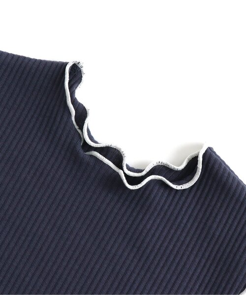 apres les cours（アプレレクール）の「/メロウタンクトップ（タンクトップ・キッズ・アイボリー/ネイビー・80/90/100/110/120/130/140）」の6枚目の写真