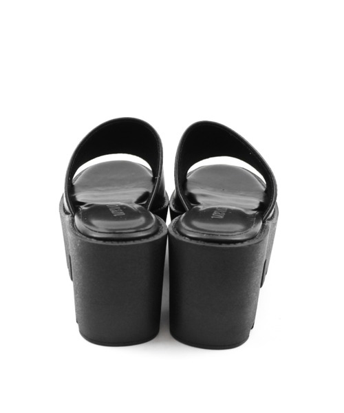 VIVIAN(ヴィヴィアン)の「厚底ミュールサンダル(サンダル・レディース・ブラック/ホワイト・S/M/L/LL)」の15枚目の写真