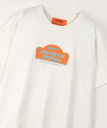 【UNIVERSAL OVERALL/ユニバーサルオーバーオール】 ブランドロゴ グラフィックTシャツ/SALOON GRAPHIC