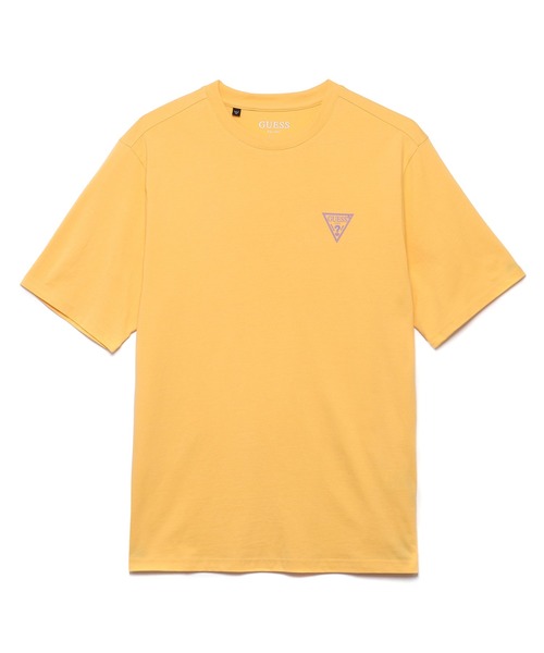 Guess（ゲス）の「Small Triangle Logo Tee（Tシャツ/カットソー・メンズ・ホワイト/ブラック/イエロー/ブルー・MEDIUM/LARGE/X-LARGE）」の15枚目の写真