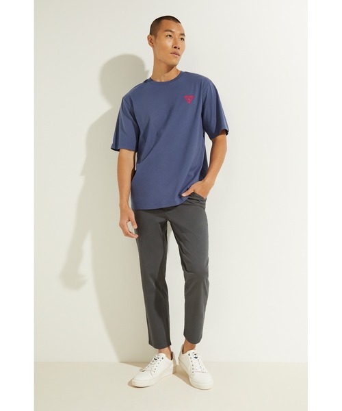 Guess（ゲス）の「Small Triangle Logo Tee（Tシャツ/カットソー・メンズ・ホワイト/ブラック/イエロー/ブルー・MEDIUM/LARGE/X-LARGE）」の22枚目の写真