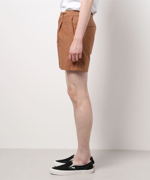 CRAFT STANDARD BOUTIQUE（クラフトスタンダードブティック）の「イージーショートパンツ　＊（その他パンツ・メンズ・ネイビー/ブラウン・M/L/LL）」の4枚目の写真