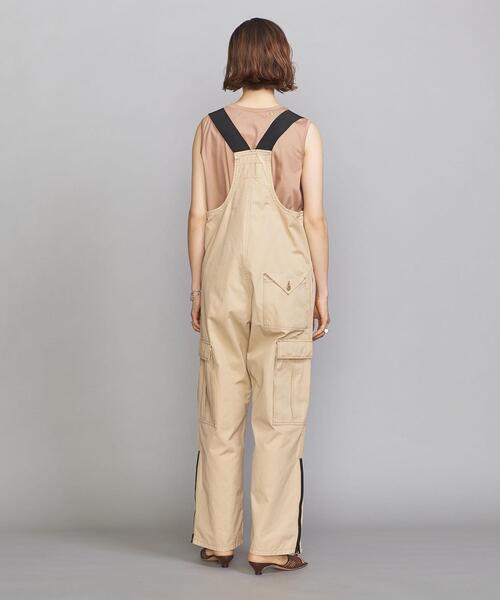 TOWNCRAFT（タウンクラフト）の「【別注】＜TOWNCRAFT＞オーバーオール（サロペット/オーバーオール・レディース・オリーブ/ベージュ・FREE）」の5枚目の写真