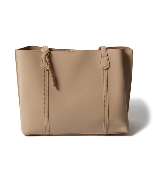 LAYMEE（レイミー）の「Verbena bag / バーベナバッグ（ショルダーバッグ・レディース・アイボリー/キャメル/ブラック・FREE）」の2枚目の写真