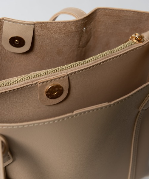 LAYMEE（レイミー）の「Verbena bag / バーベナバッグ（ショルダーバッグ・レディース・アイボリー/キャメル/ブラック・FREE）」の12枚目の写真