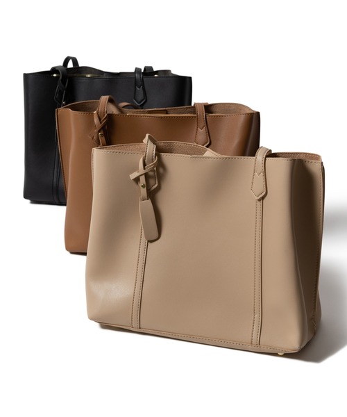 LAYMEE（レイミー）の「Verbena bag / バーベナバッグ（ショルダーバッグ・レディース・アイボリー/キャメル/ブラック・FREE）」の10枚目の写真