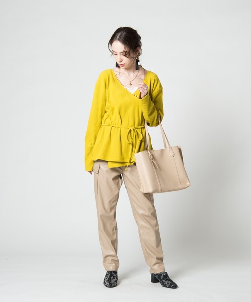 LAYMEE（レイミー）の「Verbena bag / バーベナバッグ（ショルダーバッグ・レディース・アイボリー/キャメル/ブラック・FREE）」の22枚目の写真