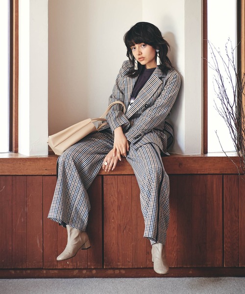 LAYMEE（レイミー）の「Verbena bag / バーベナバッグ（ショルダーバッグ・レディース・アイボリー/キャメル/ブラック・FREE）」の14枚目の写真