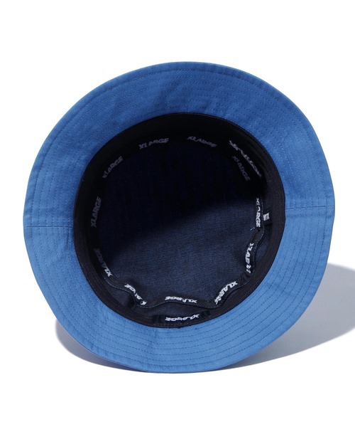 XLARGE(エクストララージ)の「2TONE STANDARD LOGO HAT(ハット・メンズ・ブルー/オフホワイト/ブラック・L/M)」の11枚目の写真