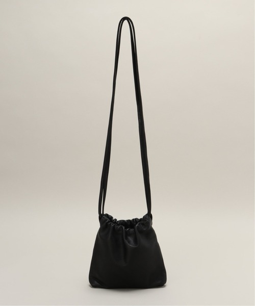 URU（ウル）の「【URU / ウル】 LEATHER POUCH（ショルダーバッグ・メンズ・ブラック・FREE）」の4枚目の写真