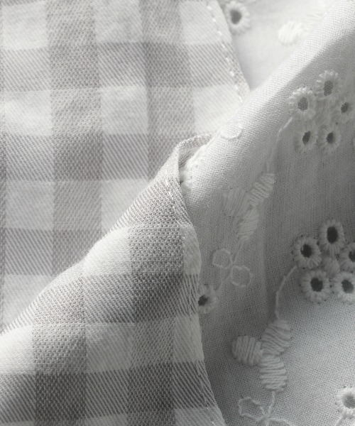 Lindsay（リンジィ）の「切り替えミディスカート（スカート・キッズ・ベージュ/エメラルド/グレー・160cm/150cm/140cm）」の12枚目の写真