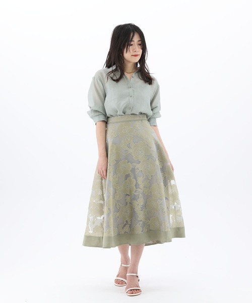 Fabulous Angela（ファビュラスアンジェラ）の「キャミ付きエアリーシャツ（シャツ/ブラウス・レディース・モカ/カーキ/ブルー・FREE）」の16枚目の写真