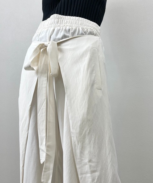 ASTRAL（アストラル）の「【ASTRAL】design wide pants（スラックス・メンズ・アイボリー・ONE SIZE）」の6枚目の写真