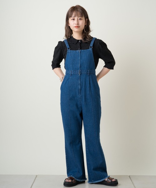 Kastane（カスタネ）の「衿付きジャガードTee（Tシャツ/カットソー・レディース・アイボリー/ブラック・FREE）」の5枚目の写真