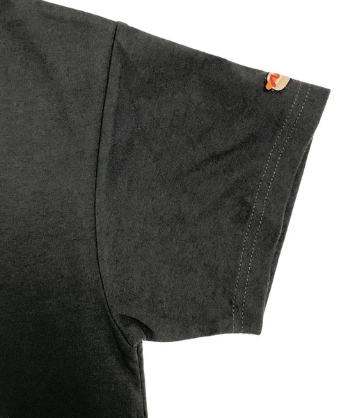 GLAZOS（グラソス）の「天竺・接触冷感ドロップショルダー袖刺繍入りシティロゴ半袖Tシャツ（Tシャツ/カットソー・キッズ・チャコールグレー/ライトブルー/ベージュ・130cm/140cm/150cm/160cm/170cm）」の6枚目の写真