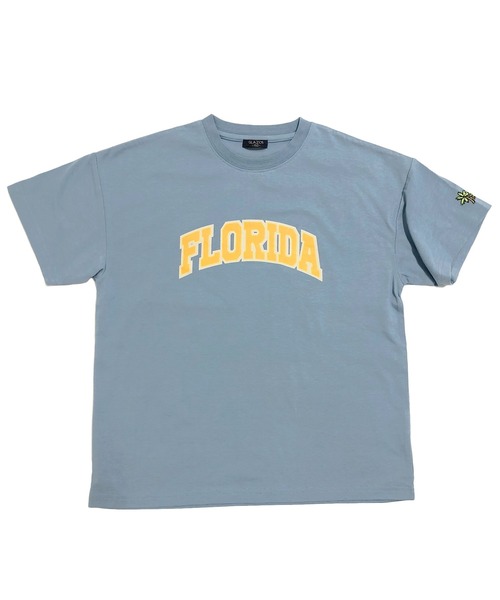 GLAZOS（グラソス）の「天竺・接触冷感ドロップショルダー袖刺繍入りシティロゴ半袖Tシャツ（Tシャツ/カットソー・キッズ・チャコールグレー/ライトブルー/ベージュ・130cm/140cm/150cm/160cm/170cm）」の16枚目の写真