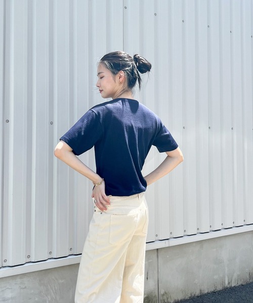 セール】【noey】イタリア海軍 ボートネック S/S Tシャツ（Tシャツ