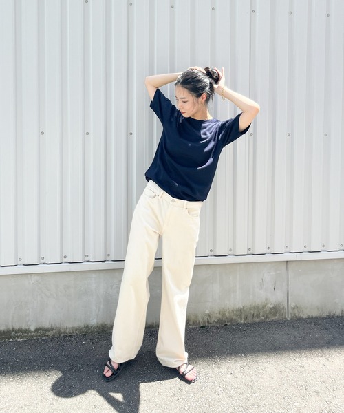 MILITARY(ミリタリー)の「【noey】イタリア海軍 ボートネック S/S Tシャツ(Tシャツ/カットソー・レディース・ネイビー・5/4/3)」の11枚目の写真