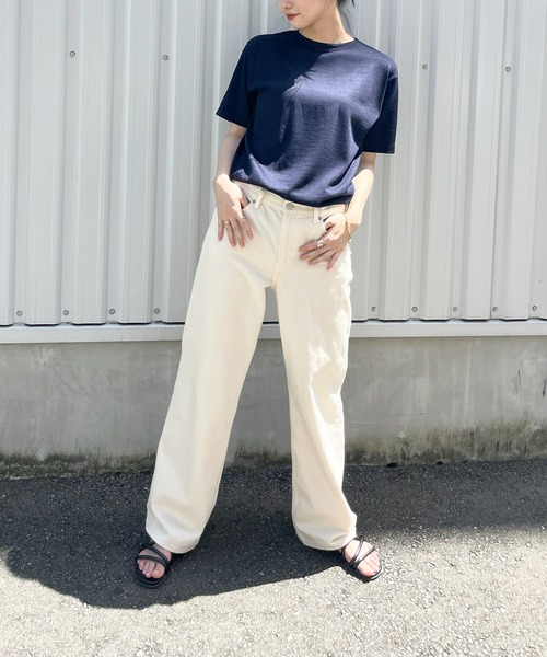 MILITARY(ミリタリー)の「【noey】イタリア海軍 ボートネック S/S Tシャツ(Tシャツ/カットソー・レディース・ネイビー・5/4/3)」の12枚目の写真