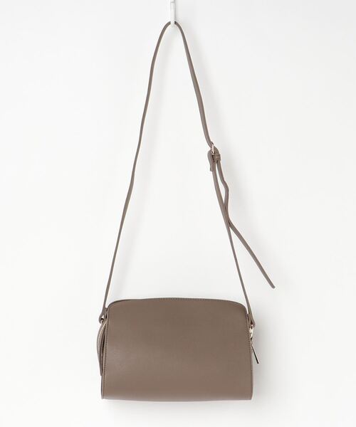 Per sist ence（パーシエンス）の「Per sist ence/パーシエンス　サイドスエード コンビショルダー（ショルダーバッグ・レディース・ライトグレー/ブラック/モカ・FREE）」の6枚目の写真