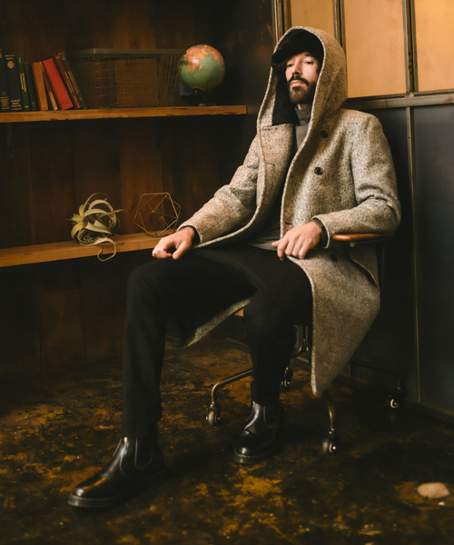 SOLOVAIR（ソロヴェアー）の「【SOLOVAIR / ソロヴェアー 別注】ハイシャイン チェルシーブーツ（ブーツ・メンズ・ブラック・8/8.5/6.5/7/7.5）」の13枚目の写真