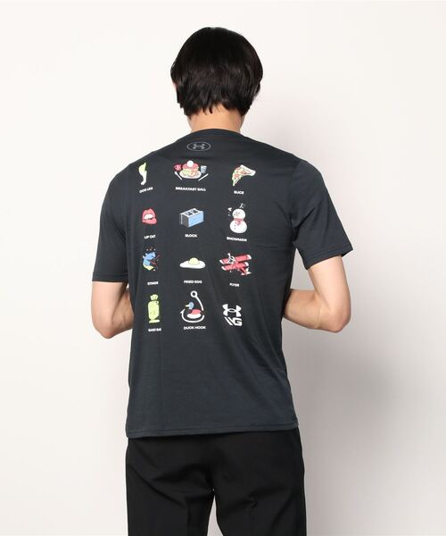 UNDER ARMOUR(アンダーアーマー)の「UAデコード ザ ゲーム Tシャツ(ゴルフ/メンズ)(Tシャツ/カットソー・メンズ・ブラック・L/XXL/M/S/XL)」の2枚目の写真