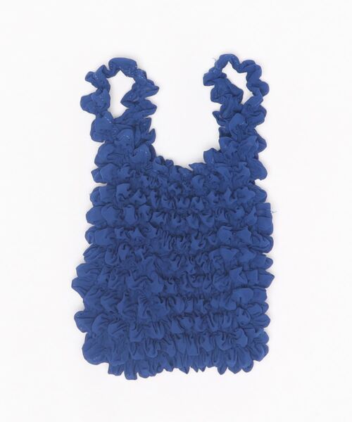 カヤ(カヤ)の「【カヤ】和の花 三浦絞りバッグ 小(エコバッグ/サブバッグ・レディース・マルーン/ブラック/パープル系その他/ピンク/ブルーグリーン/ライトグリーン/ダークブルー/ダークパープル/ライトパープル/桜・FREE)」の3枚目の写真