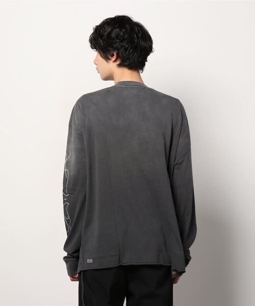 KSUBI（スビ）の「KSUBI CRYPTIC BIGGIE LS TEE  (5000006589)（Tシャツ/カットソー・メンズ・チャコールグレー・MEDIUM/LARGE/SMALL）」の3枚目の写真