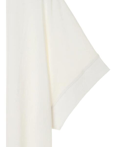 Green　Parks（グリーンパークス）の「リブポイントTチュニック＊（Tシャツ/カットソー・レディース・ブラック/ベージュ/ブラウン/オフホワイト・FREE）」の17枚目の写真