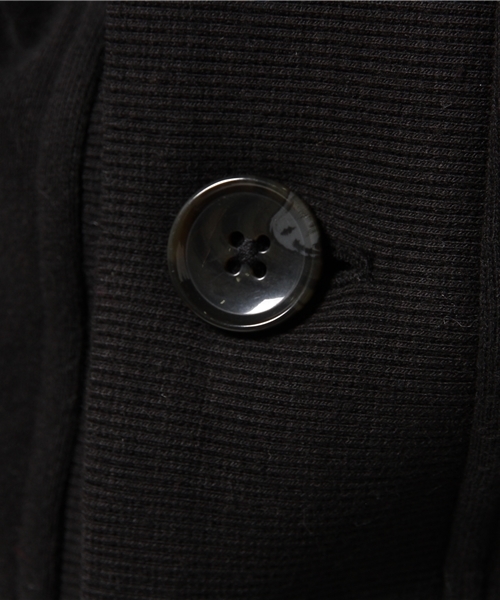 OUTLET(アウトレット)の「【CIAOPANIC TYPY】ニットリブスウェットカーディガン(カーディガン/ボレロ・メンズ・ブラック・SMALL)」の10枚目の写真