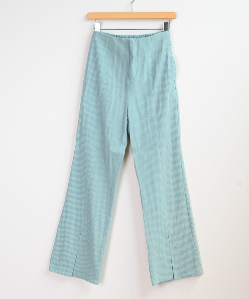 【DOLCE&GABBANA】チェック柄フレアパンツ マルチカラーのウィメンズ PANTALONE | Dolce&Gabbana®