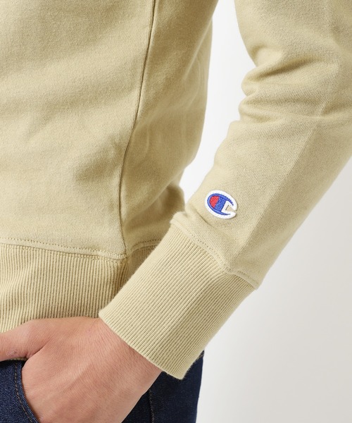 Champion（チャンピオン）の「Champion/チャンピオン　キッズ　クールネックスウェットトップス（スウェット・キッズ・ベージュ/ネイビー/グレー/ブルー/チャコール/ブラック/ブラウン/サンドベージュ・100cm/120cm/140cm/150cm/160cm/110cm/130cm）」の15枚目の写真