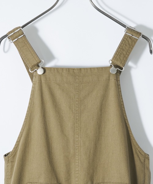 CIAOPANIC（チャオパニック）の「フレンチミリタリーオールインワン（サロペット/オーバーオール・レディース・ブラック/ネイビー/オリーブ・FREE）」の7枚目の写真