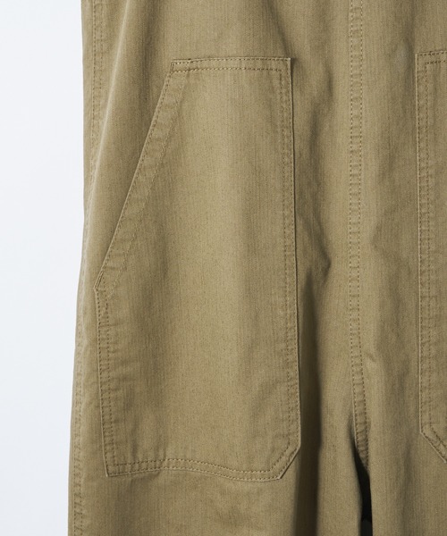 CIAOPANIC（チャオパニック）の「フレンチミリタリーオールインワン（サロペット/オーバーオール・レディース・ブラック/ネイビー/オリーブ・FREE）」の4枚目の写真