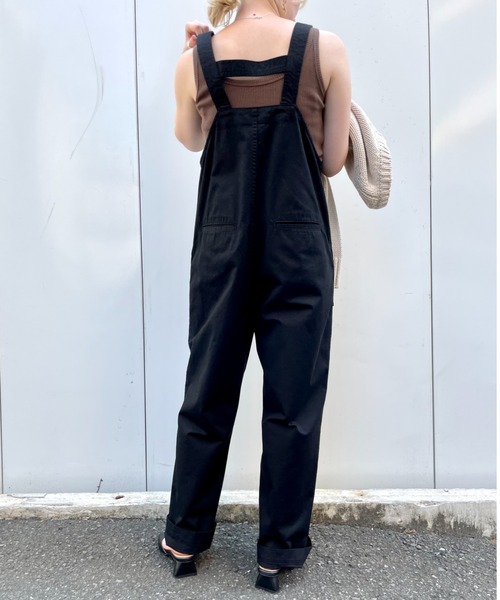 CIAOPANIC（チャオパニック）の「フレンチミリタリーオールインワン（サロペット/オーバーオール・レディース・ブラック/ネイビー/オリーブ・FREE）」の13枚目の写真