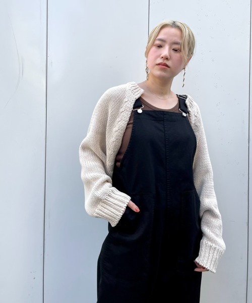 CIAOPANIC（チャオパニック）の「フレンチミリタリーオールインワン（サロペット/オーバーオール・レディース・ブラック/ネイビー/オリーブ・FREE）」の15枚目の写真