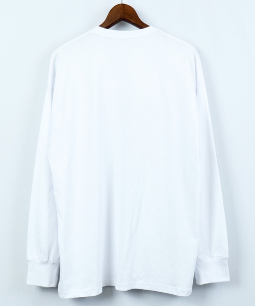 RE730（アールイーセブンサーティー）の「RE730 なみおくん　ビッグシルエット ロングスリーブTシャツ（Tシャツ/カットソー・メンズ・ブラック/ホワイト・M/XL/L）」の7枚目の写真
