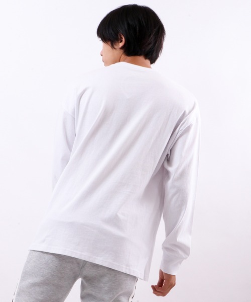 RE730（アールイーセブンサーティー）の「RE730 なみおくん　ビッグシルエット ロングスリーブTシャツ（Tシャツ/カットソー・メンズ・ブラック/ホワイト・M/XL/L）」の14枚目の写真